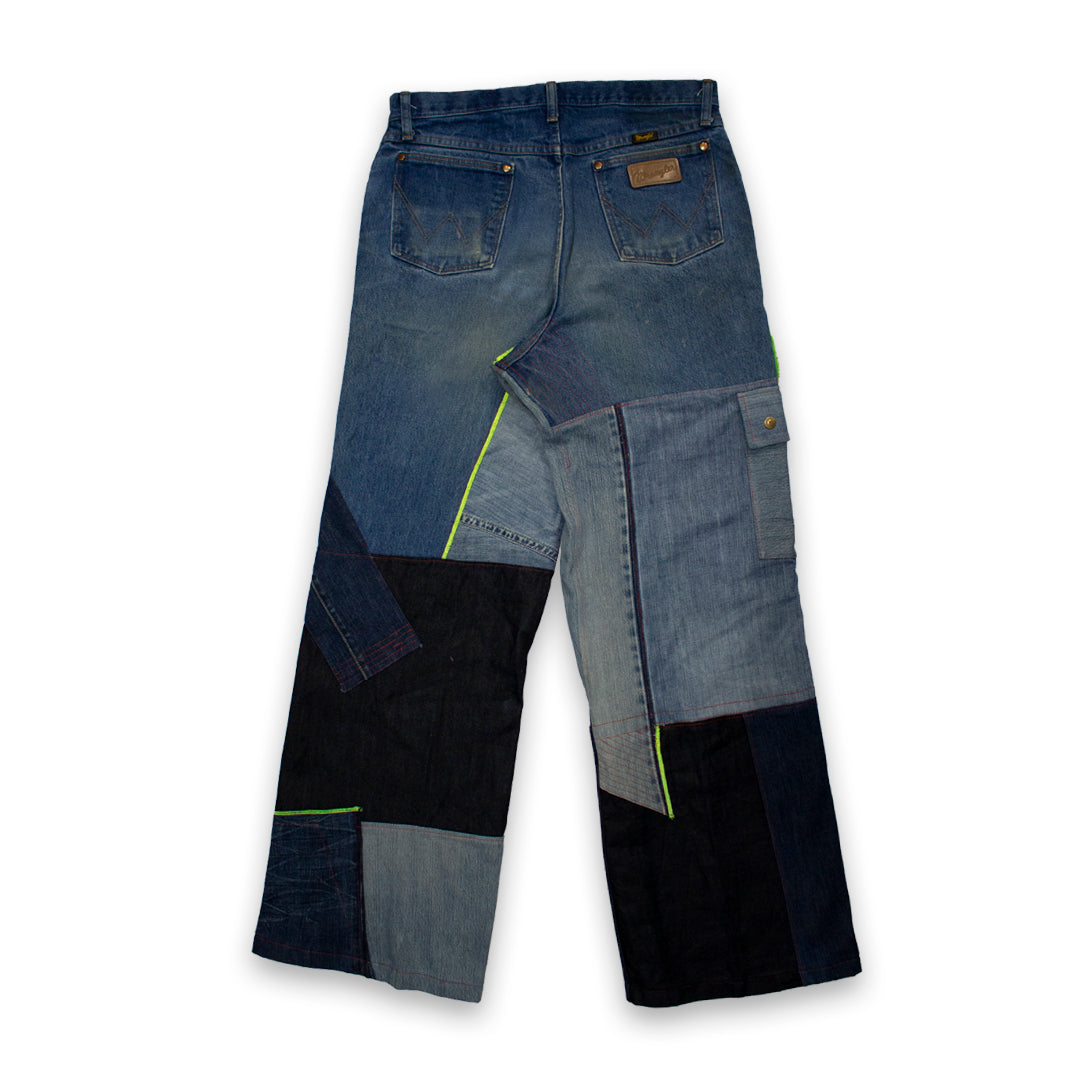 Patchwork denim Jeans